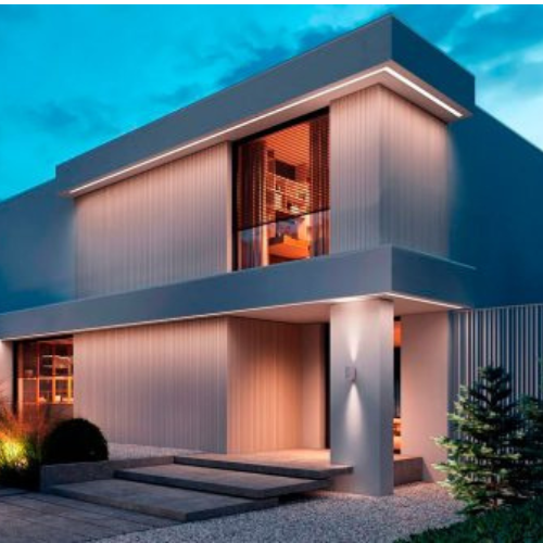 Iluminación exterior con tiras LED